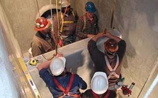 Working Staff Below Ground